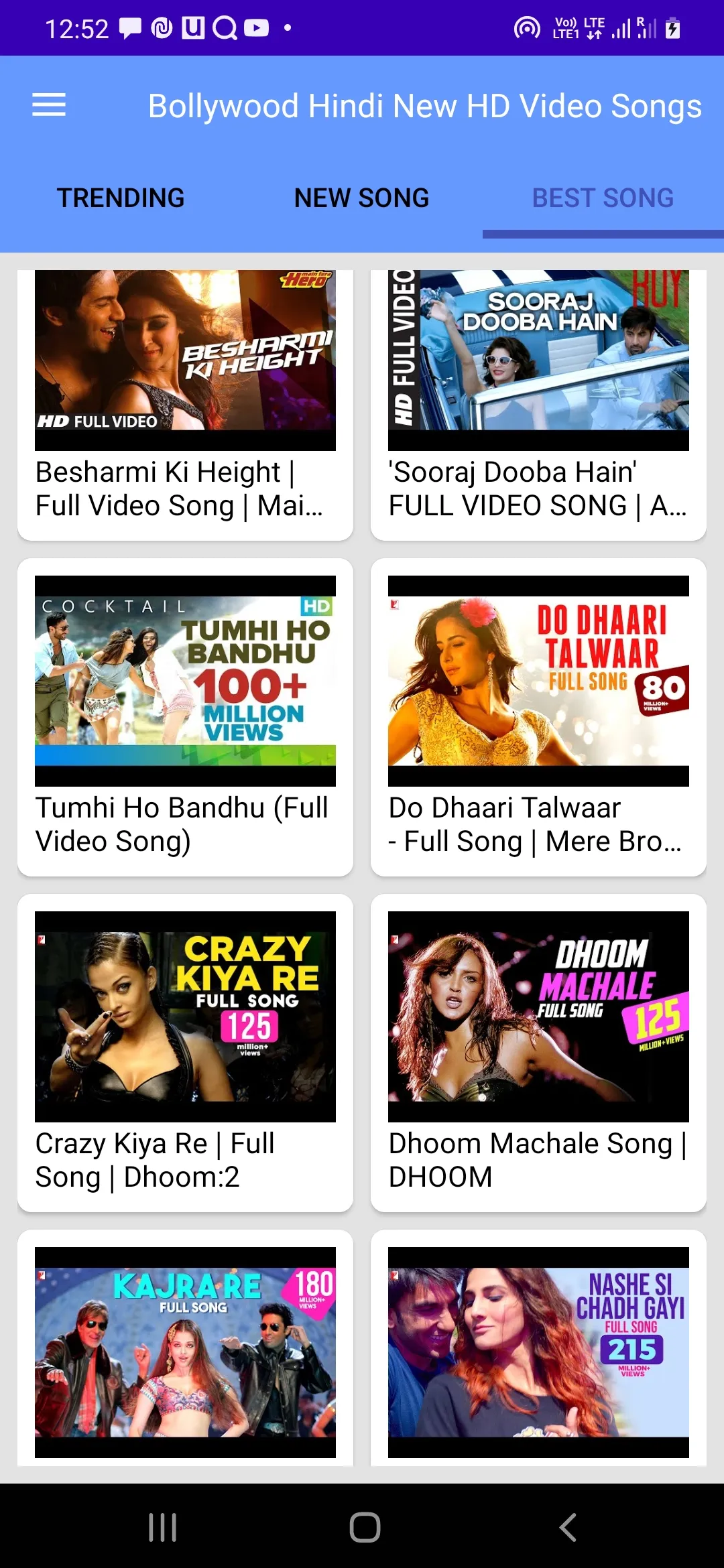 Hindi Video Songs HD 2023 | Indus Appstore | Screenshot