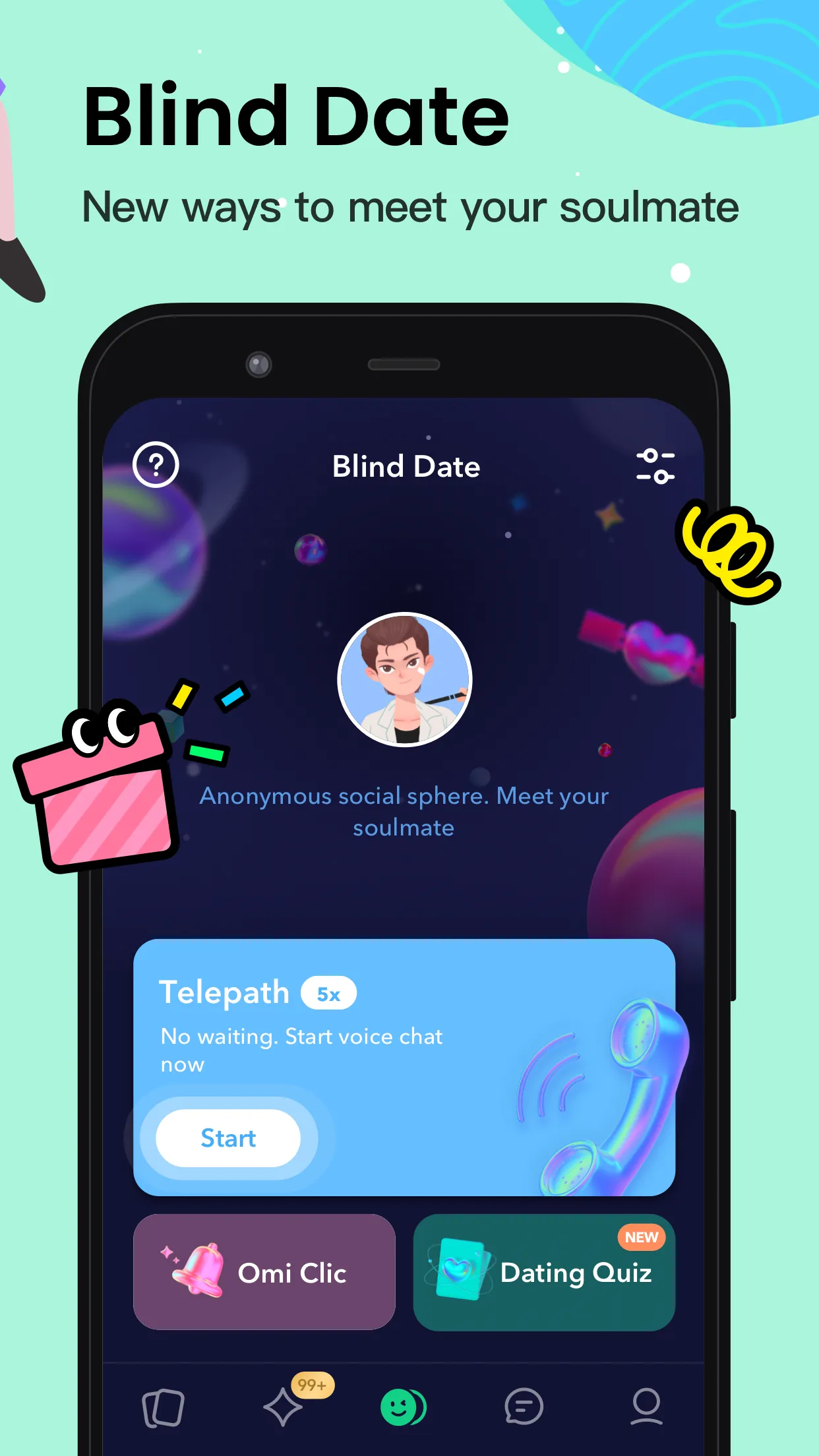 Omi - Dating & Meet Friends | Indus Appstore | Screenshot