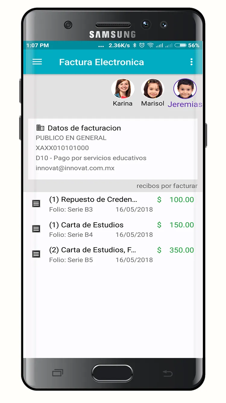 INNOVAT Alumno | Indus Appstore | Screenshot