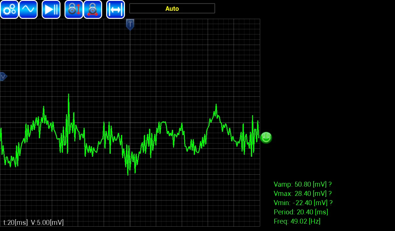 AR-Oscilloscope | Indus Appstore | Screenshot