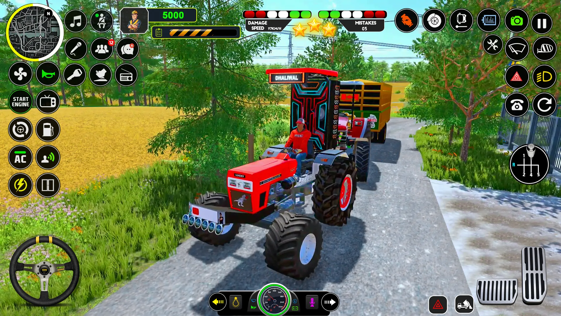 Indian Tractor Game 3d Tractor | Indus Appstore | Screenshot