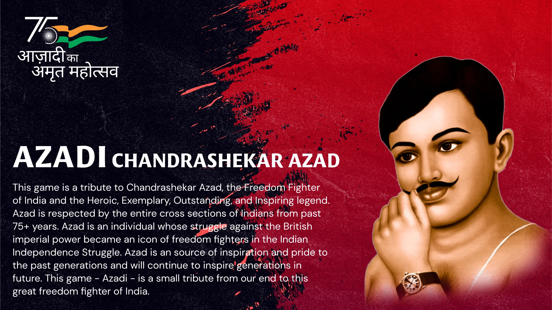 Azadi Game-Chandrashekar Azad | Indus Appstore | Screenshot