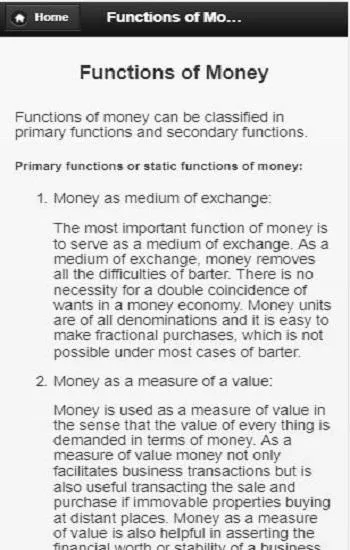 Money- Student notes | Indus Appstore | Screenshot