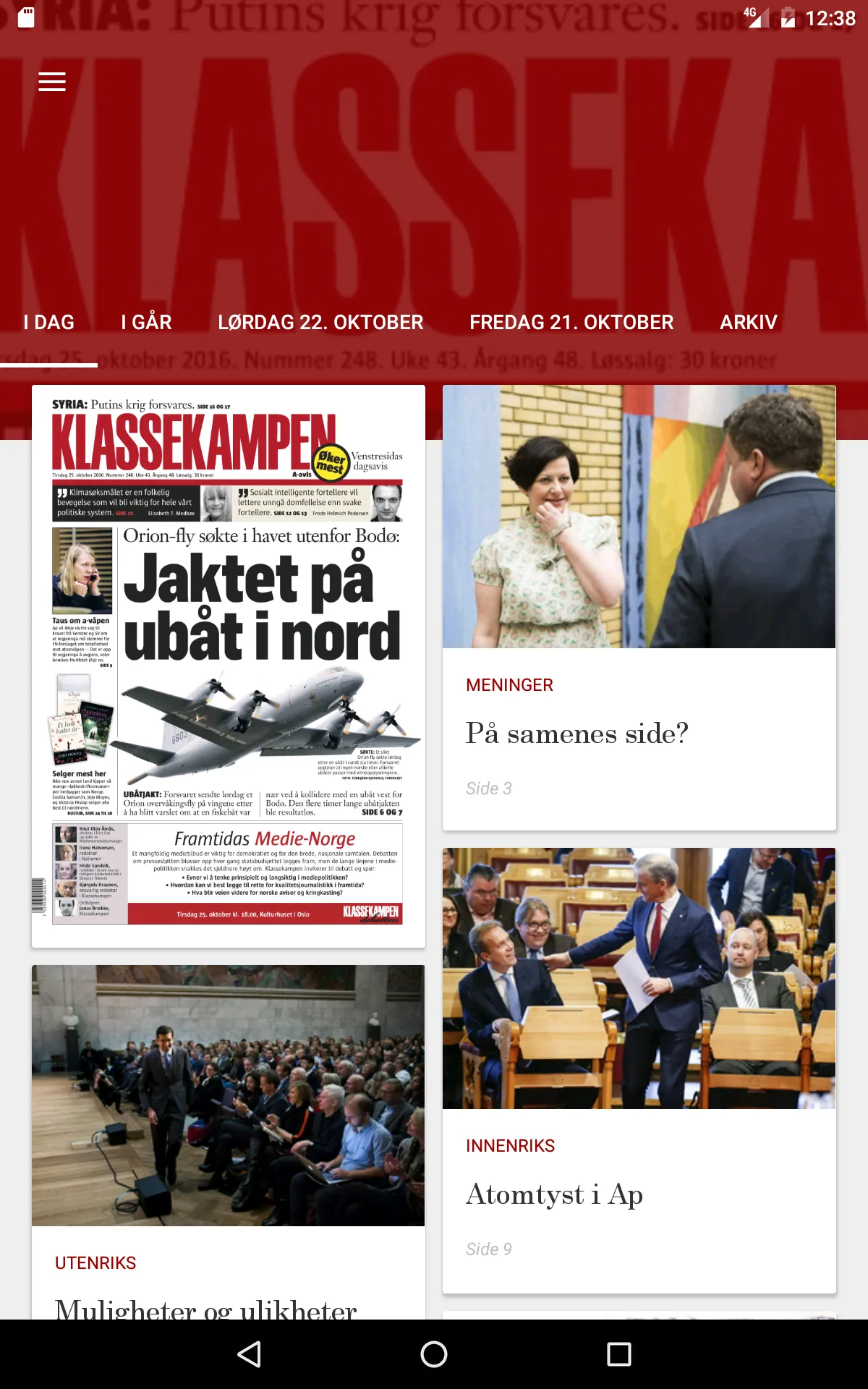 Klassekampen | Indus Appstore | Screenshot