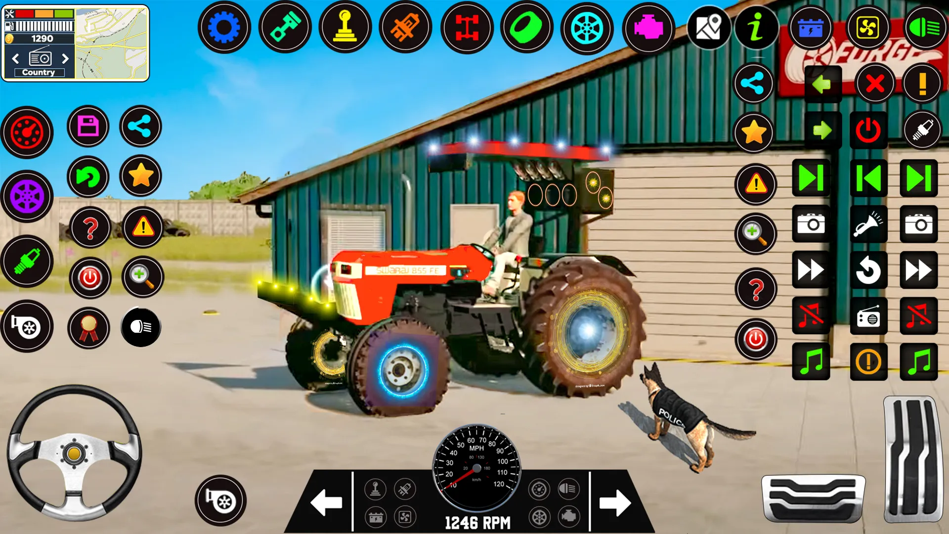 Indian Tractor Tochan Game 3d | Indus Appstore | Screenshot