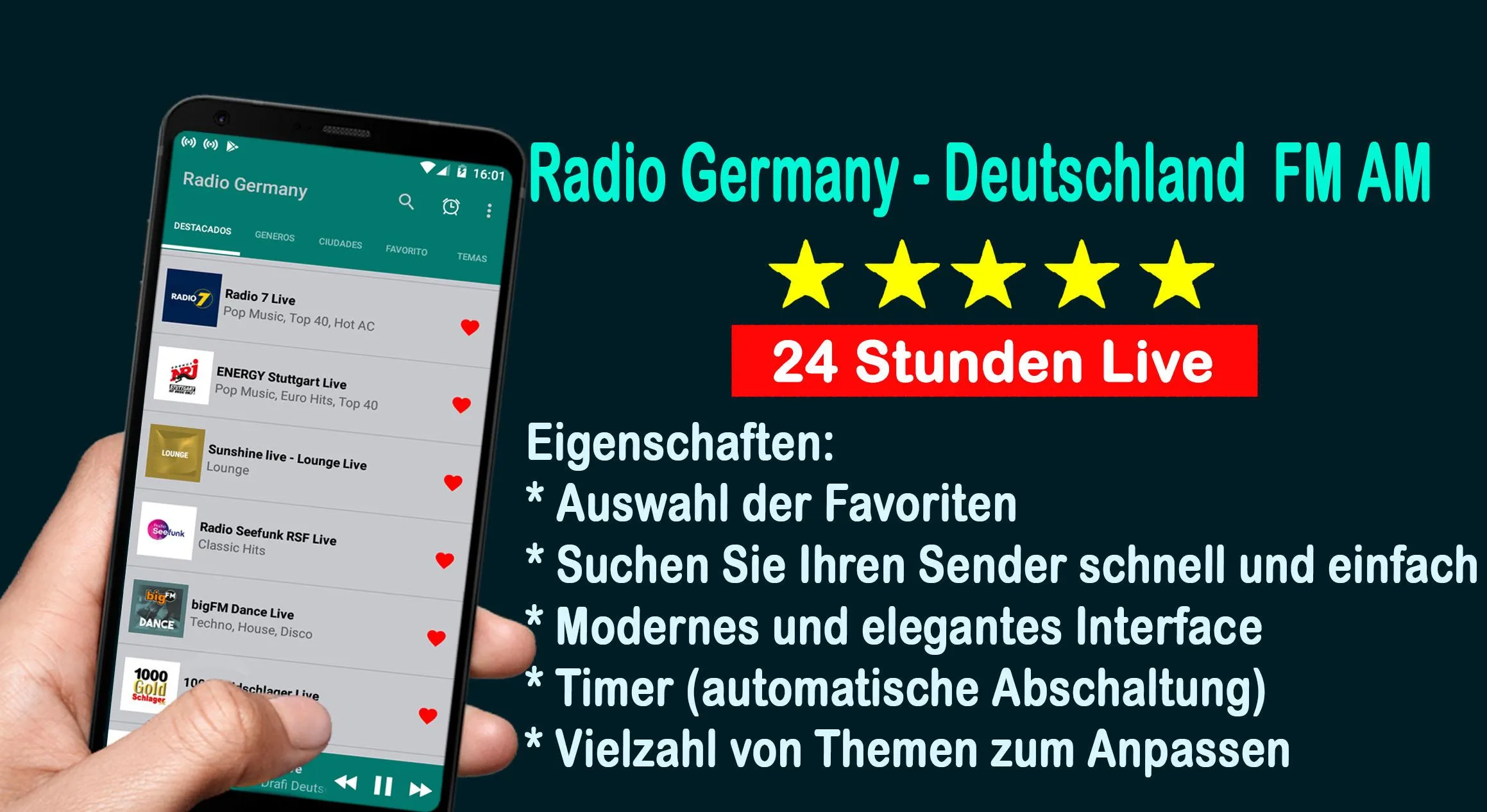 Radio German Online | Indus Appstore | Screenshot