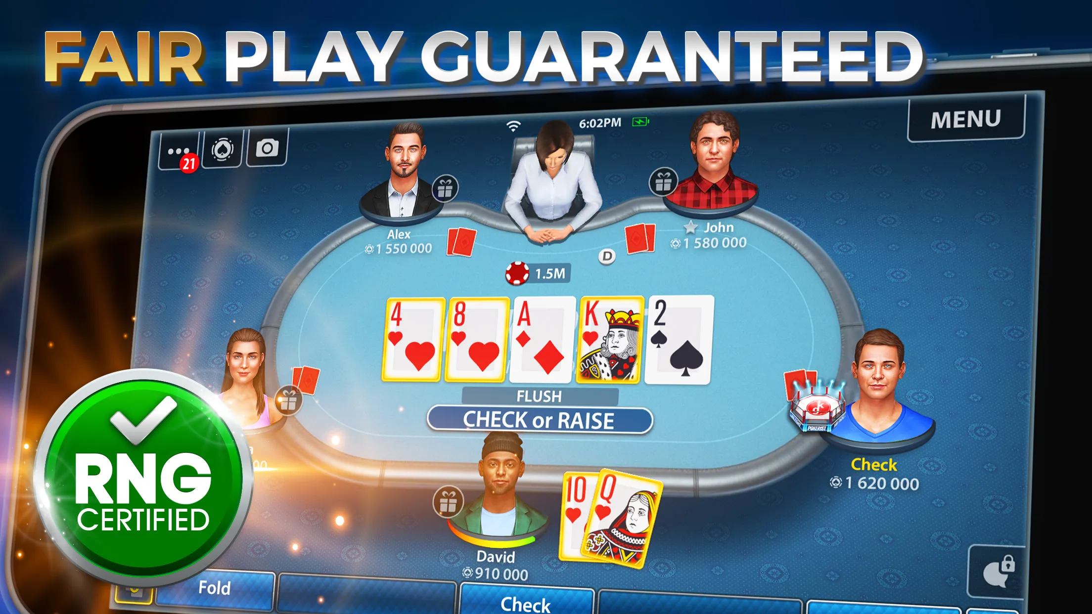 Texas Hold'em Poker: Pokerist | Indus Appstore | Screenshot