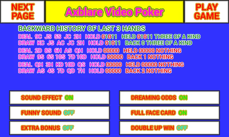 Ax Video Poker | Indus Appstore | Screenshot