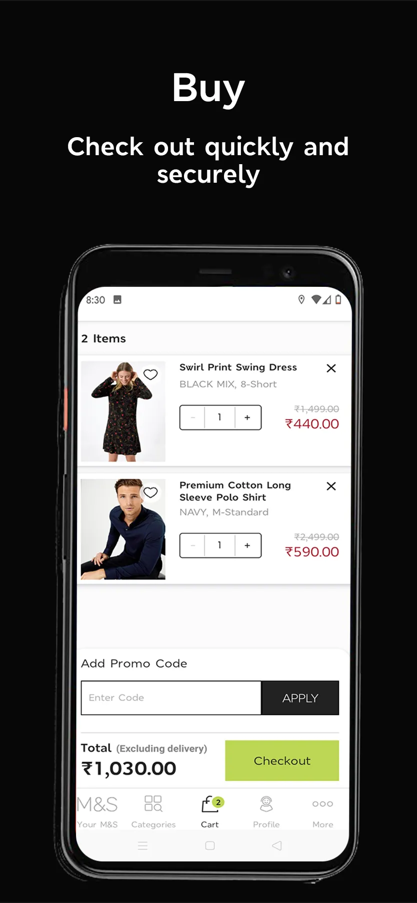 M&S India | Indus Appstore | Screenshot