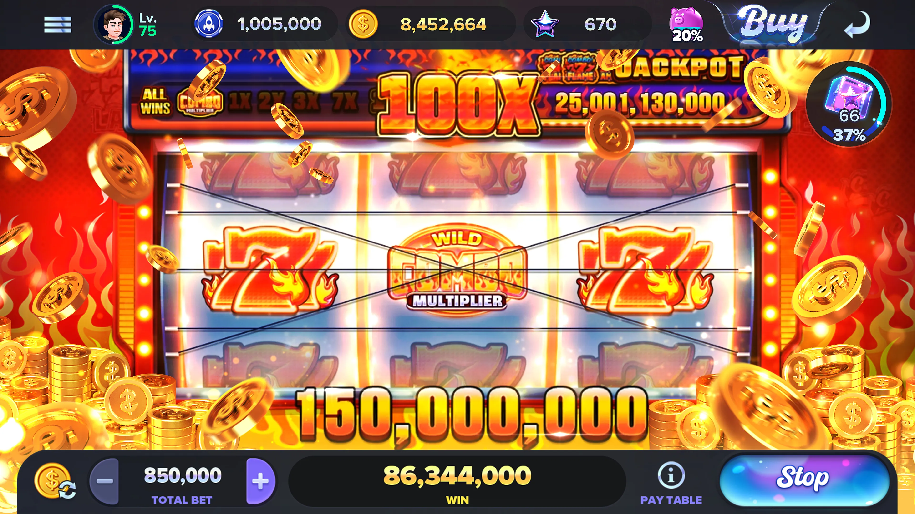 Pebble City - Casino Slots | Indus Appstore | Screenshot