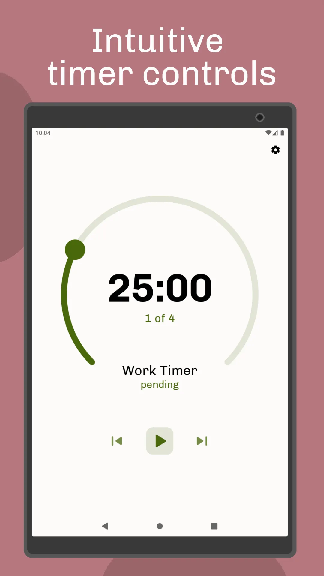 Refocus: Pomodoro Timer | Indus Appstore | Screenshot