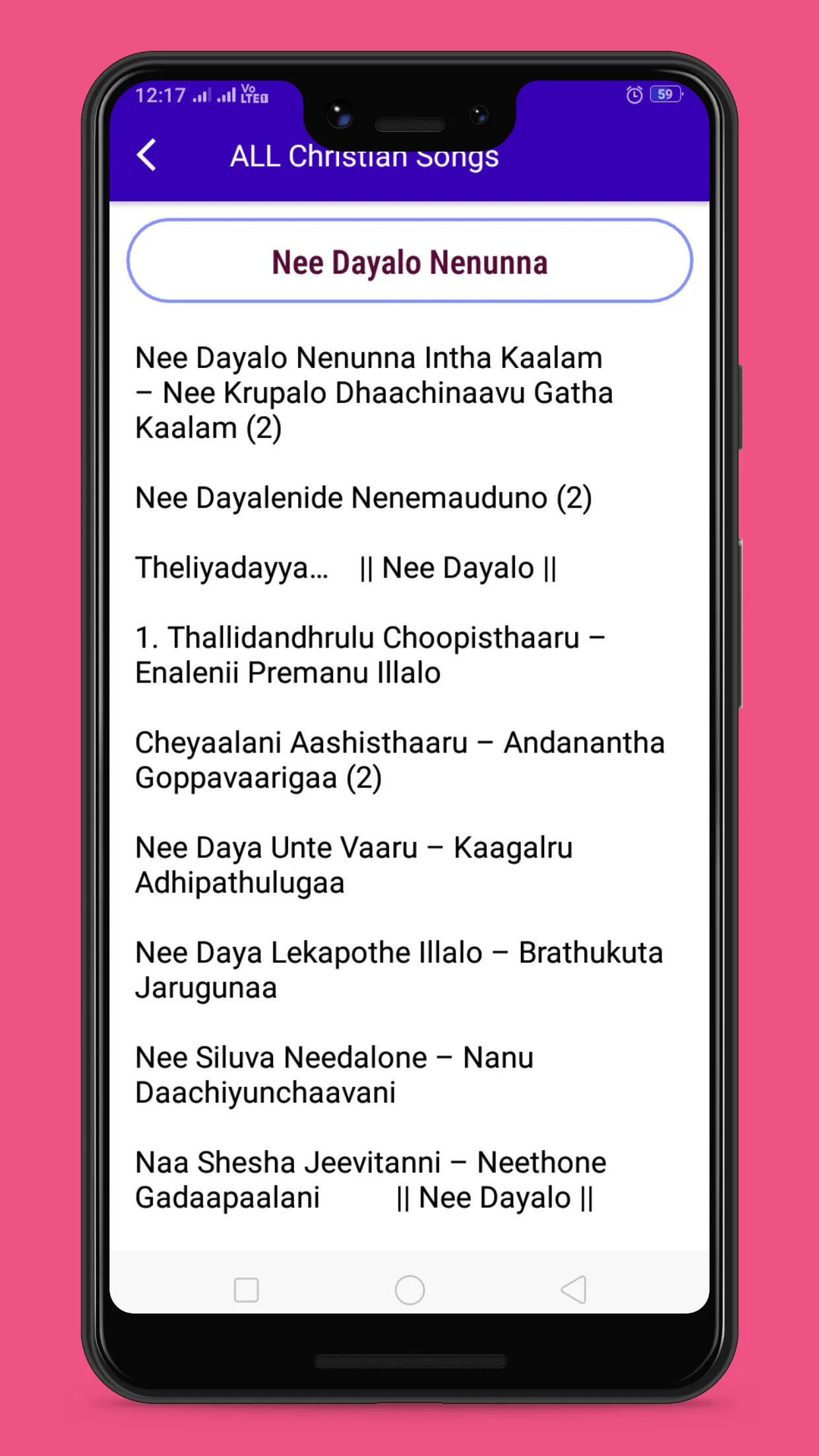 ALL Latest Christian Songs | Indus Appstore | Screenshot