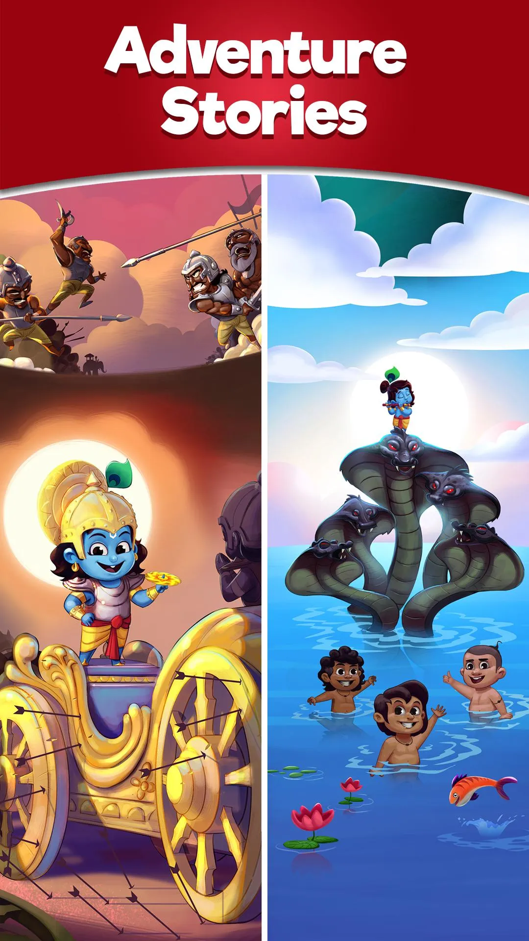 Krishna Crush: Tile Blast | Indus Appstore | Screenshot