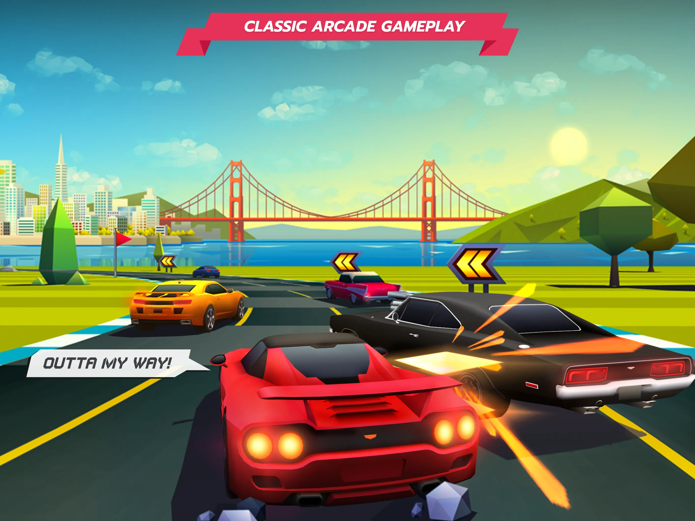 Horizon Chase – Arcade Racing | Indus Appstore | Screenshot