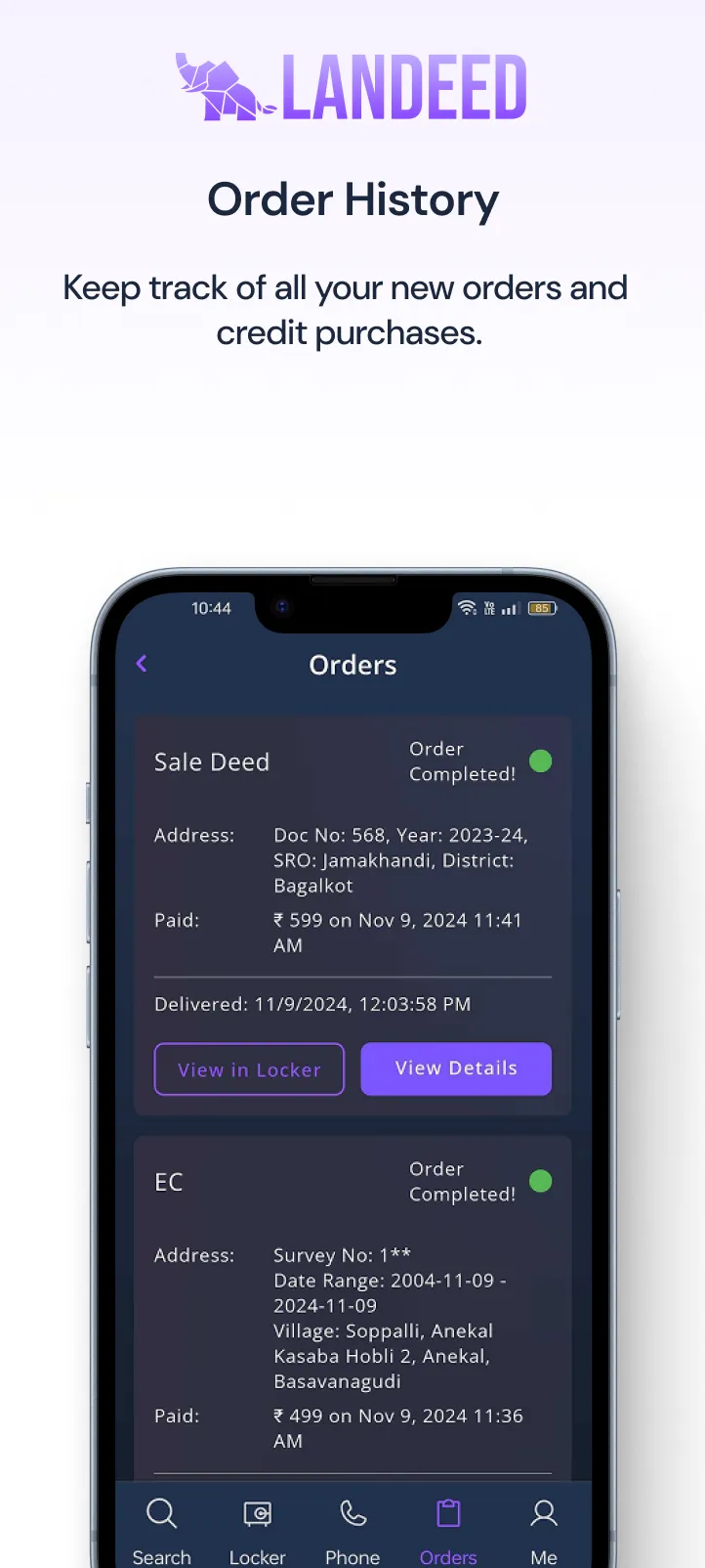 Landeed: Loan and Land Records | Indus Appstore | Screenshot