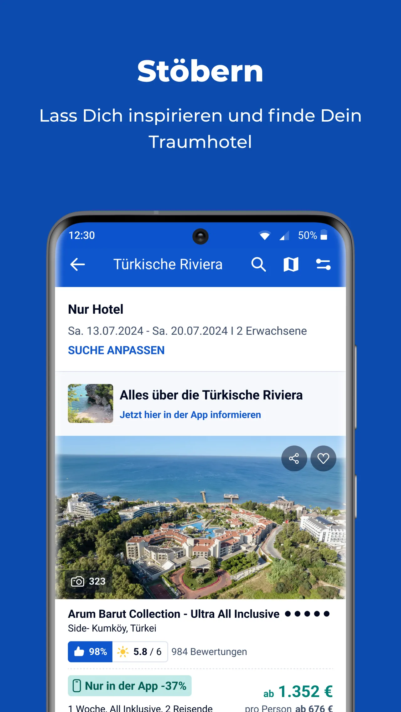 HolidayCheck - Travel & Hotels | Indus Appstore | Screenshot