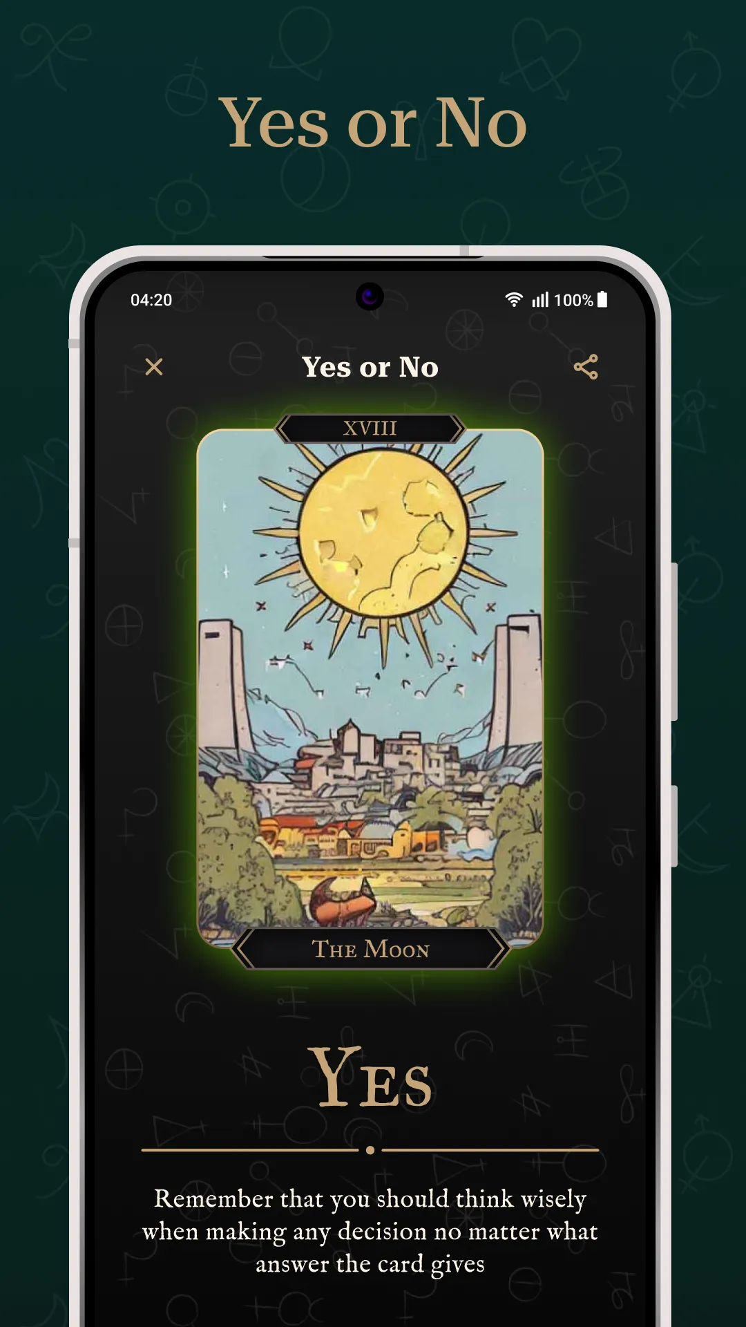 AI Daily Tarot Reading | Indus Appstore | Screenshot