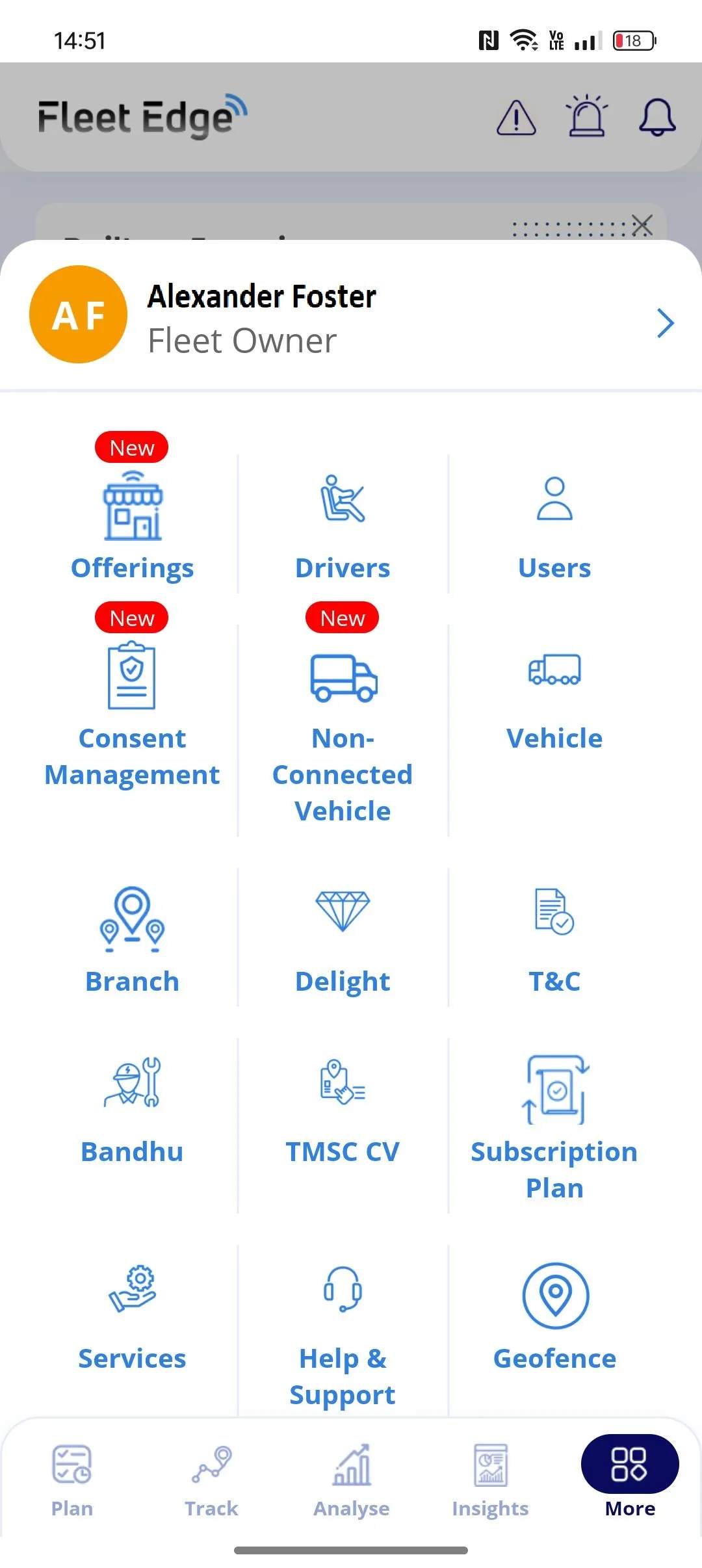 Tata Motors Fleet Edge | Indus Appstore | Screenshot