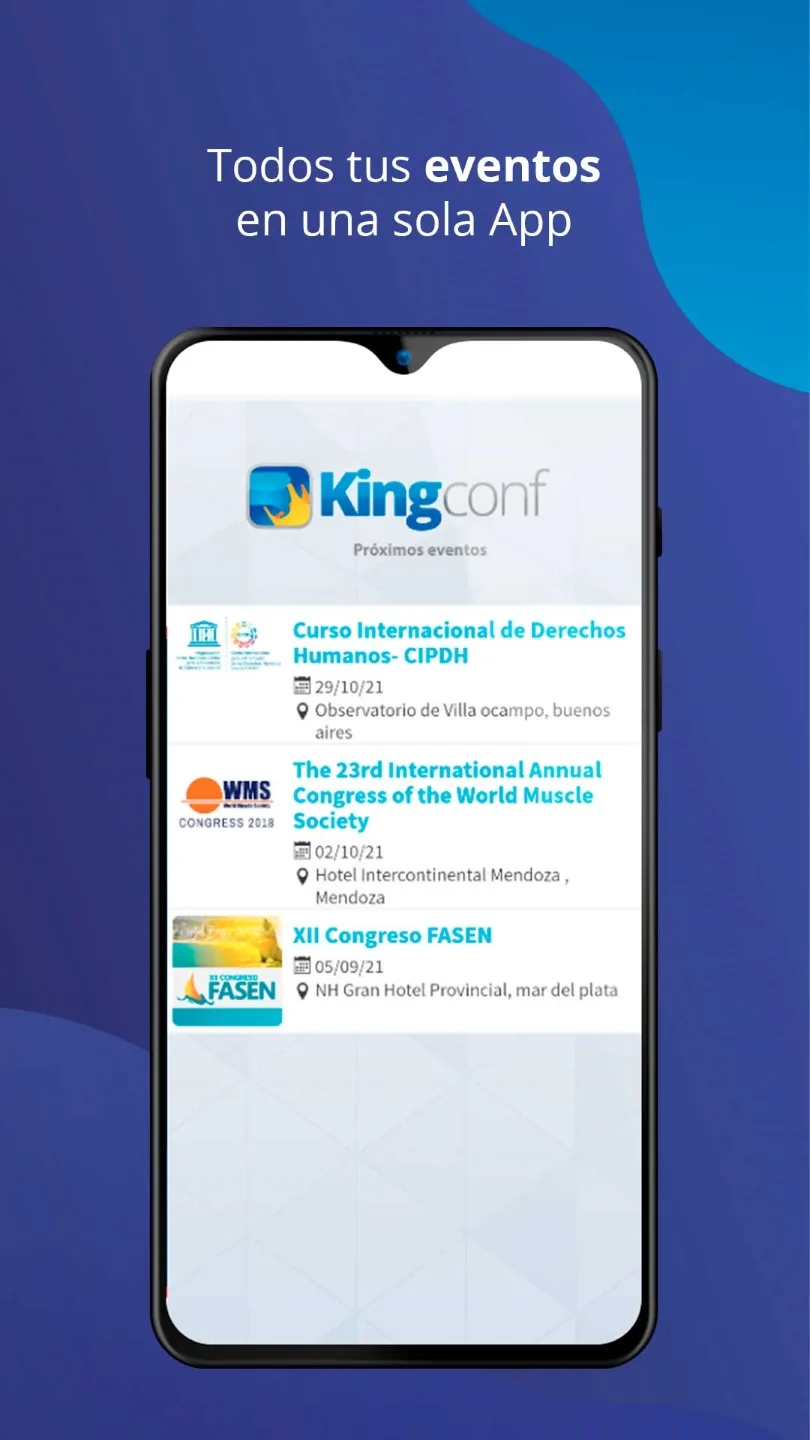 KingConf | Indus Appstore | Screenshot