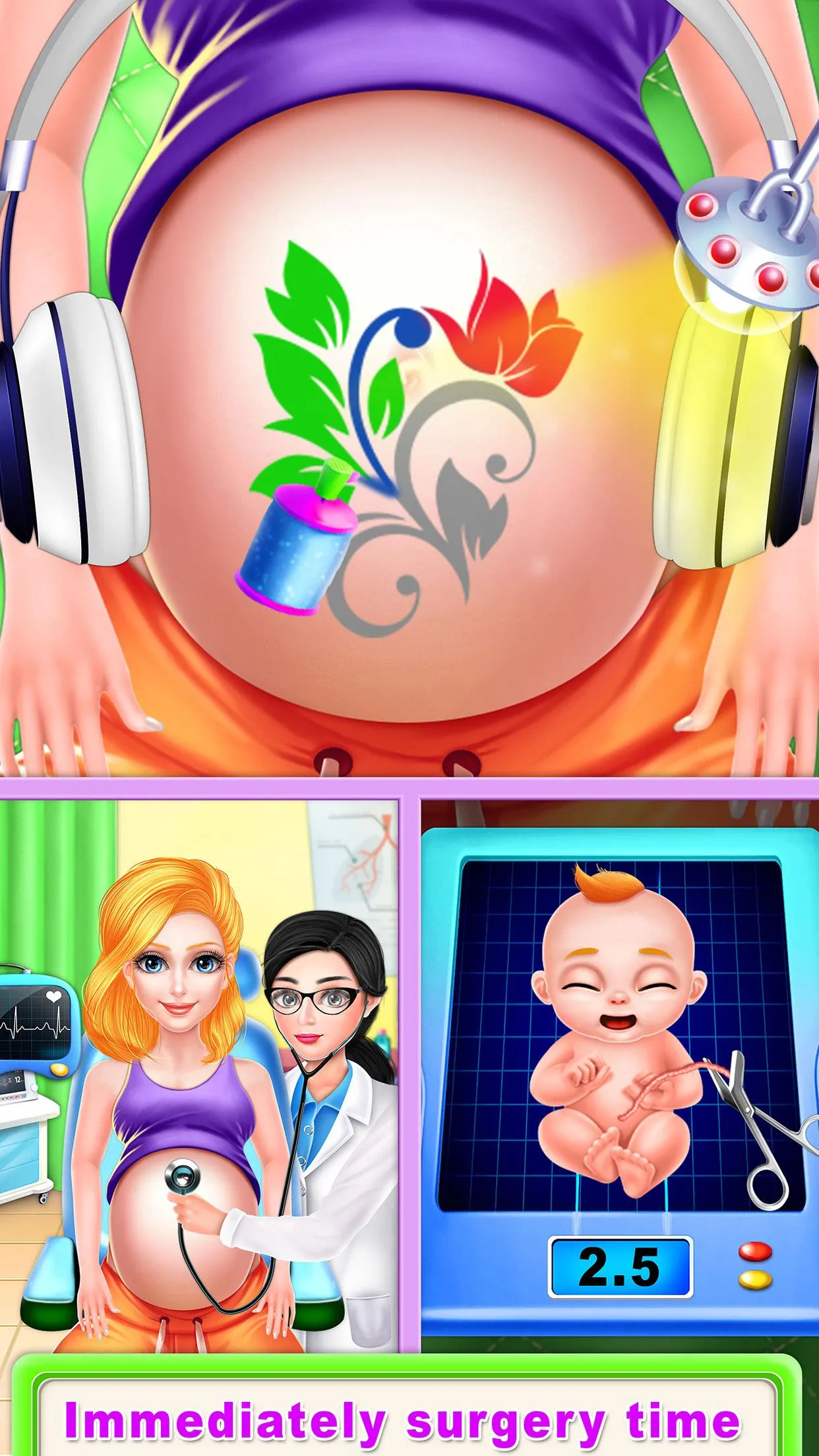 Mommy Pregnancy Baby Care Game | Indus Appstore | Screenshot