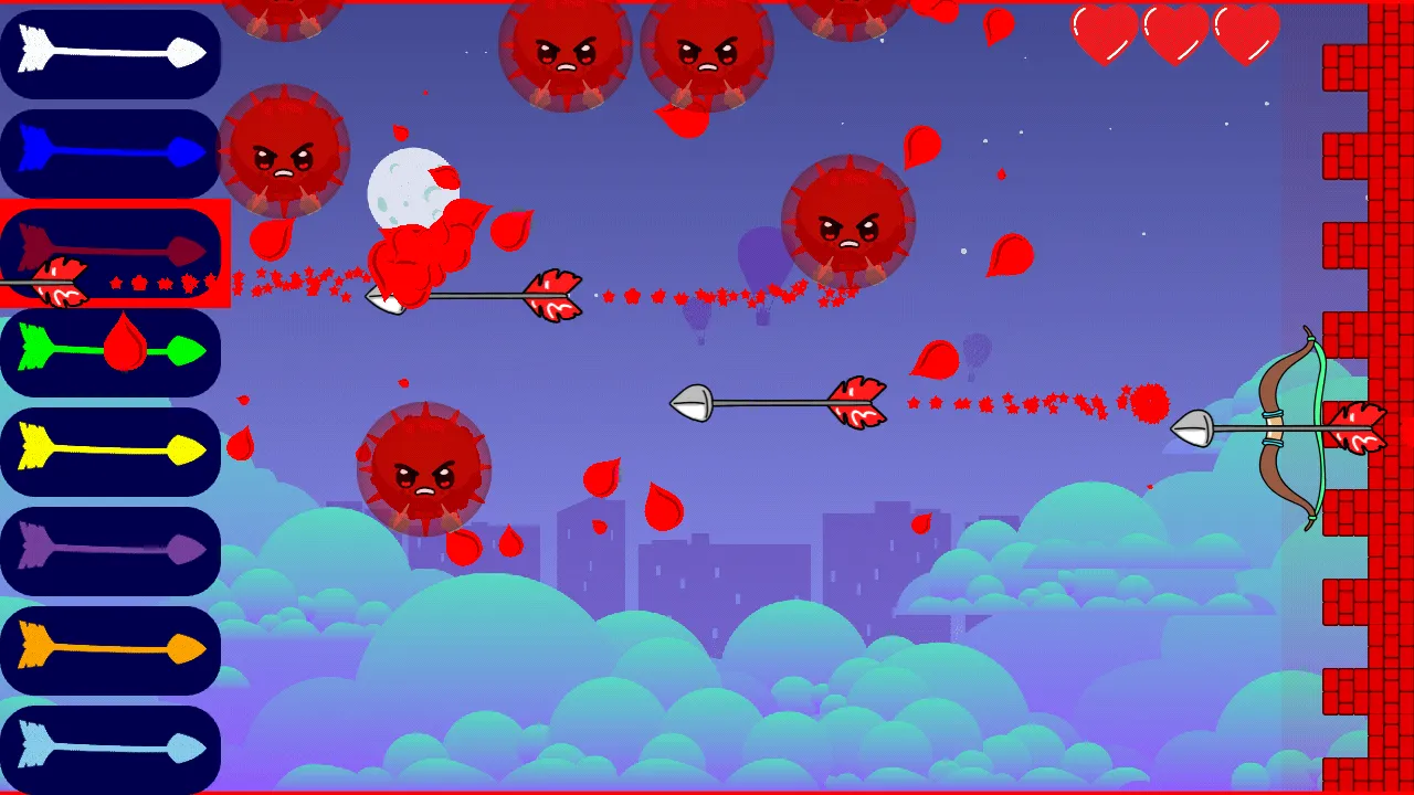 Shooting Viruses with arrows | Indus Appstore | Screenshot