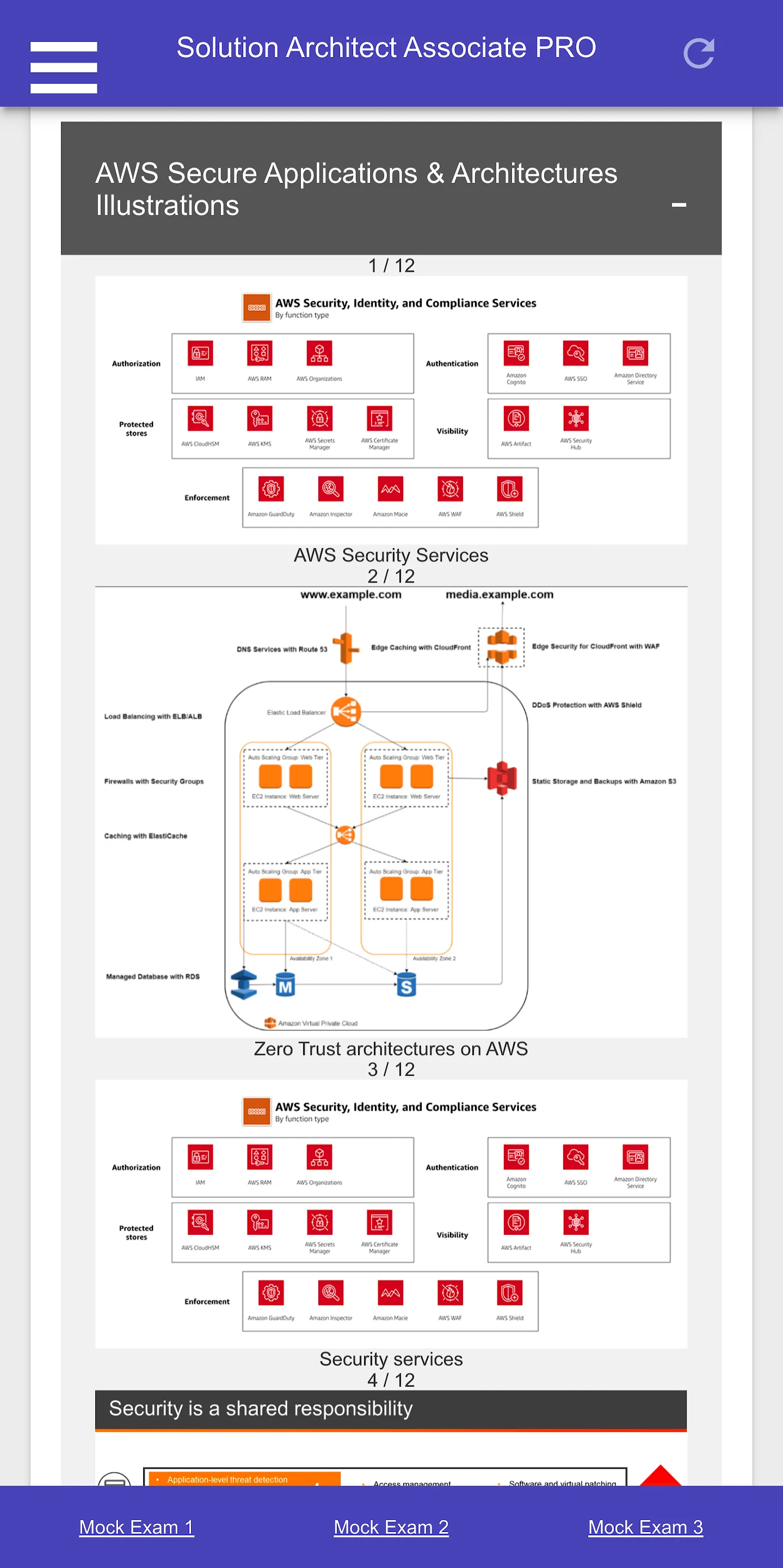 AWS Solutions Architect A. PRO | Indus Appstore | Screenshot