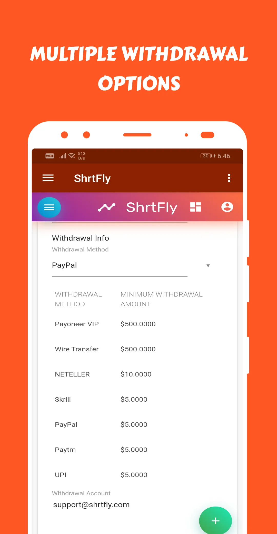 ShrtFly - URL Shortener | Indus Appstore | Screenshot