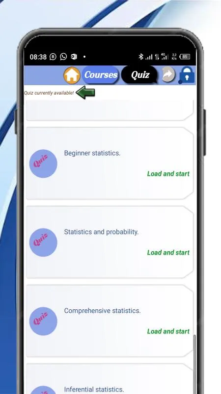 Statistics course | Indus Appstore | Screenshot