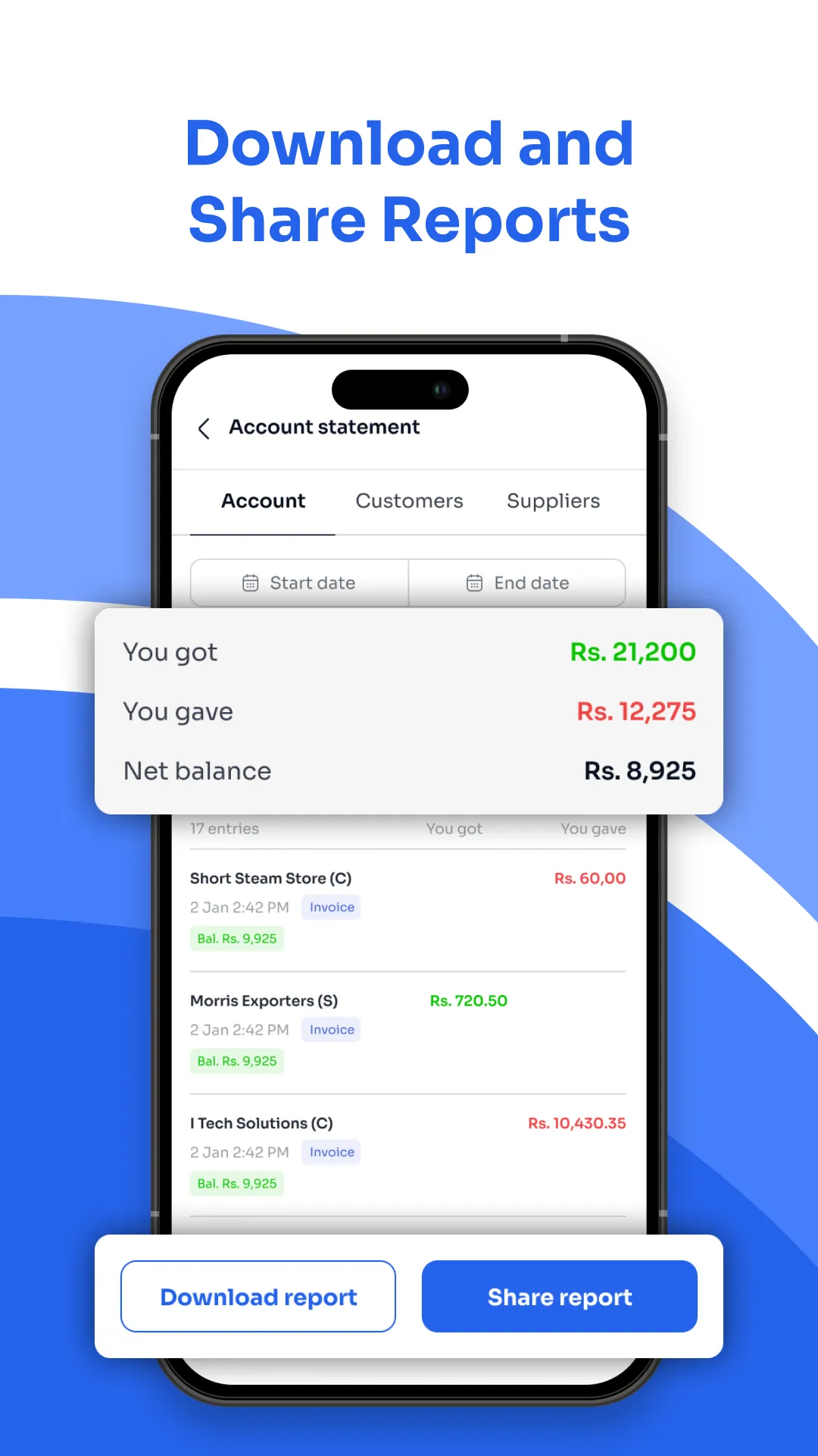 Shopbook Bookkeeping App | Indus Appstore | Screenshot