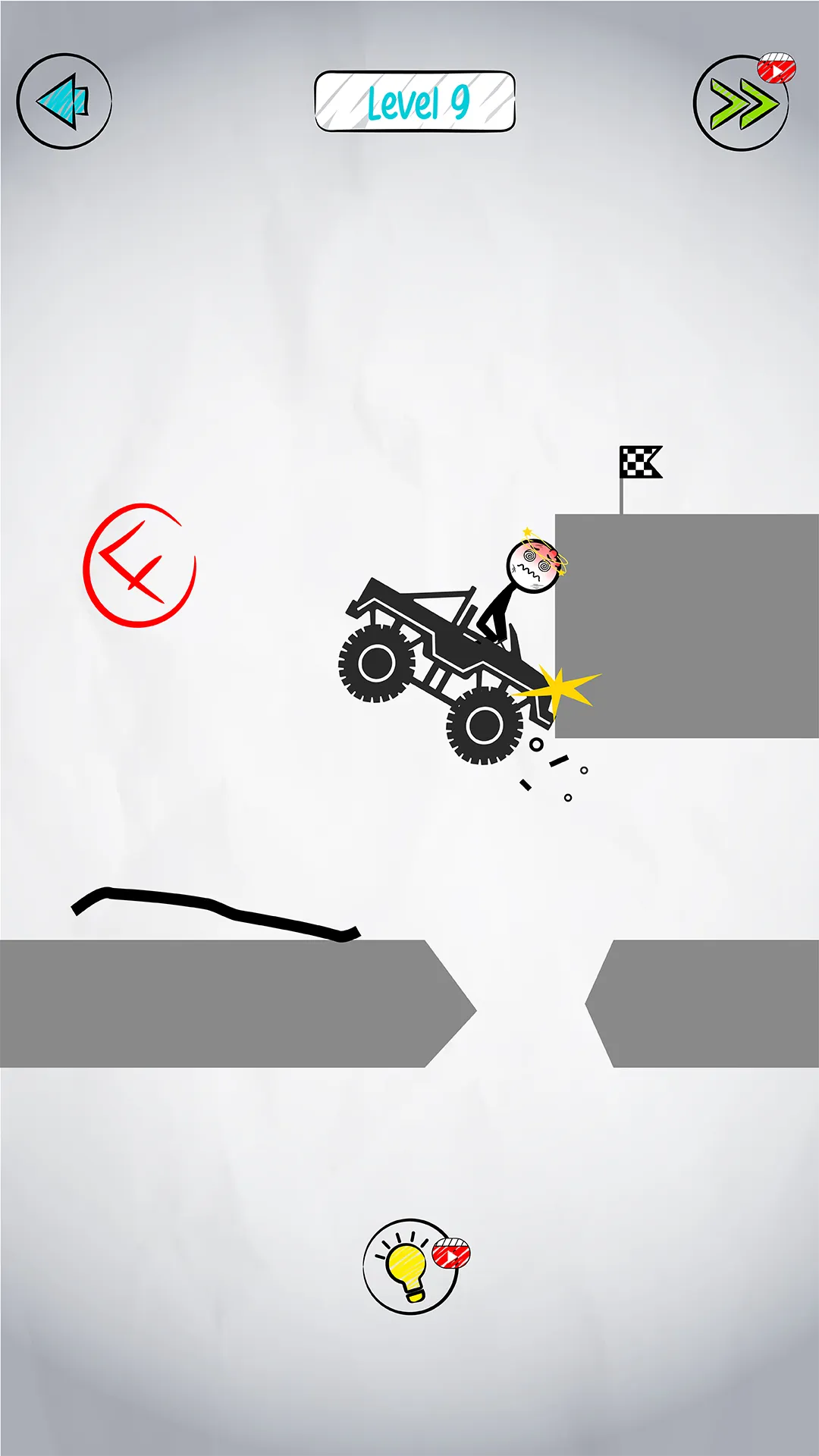 Draw Bridge: Stickman Car Game | Indus Appstore | Screenshot