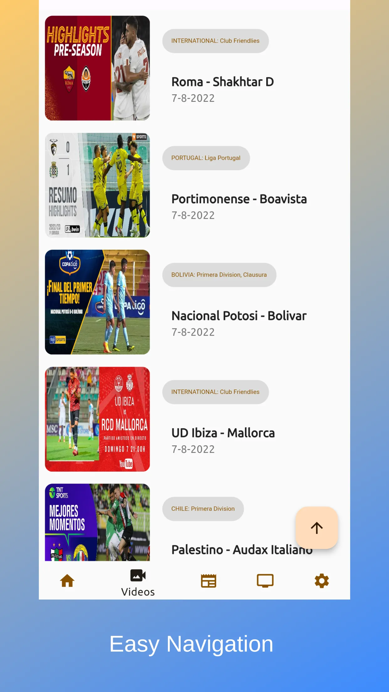 Football Highlights & Live TV | Indus Appstore | Screenshot