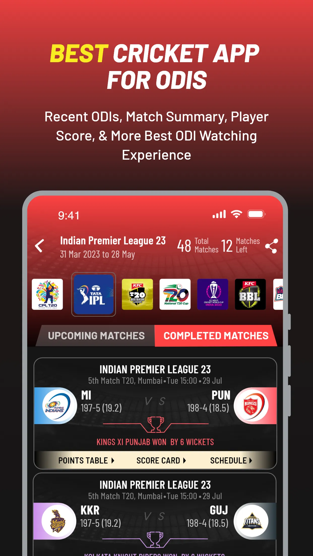 Cricket Mazza 11 Live Line | Indus Appstore | Screenshot