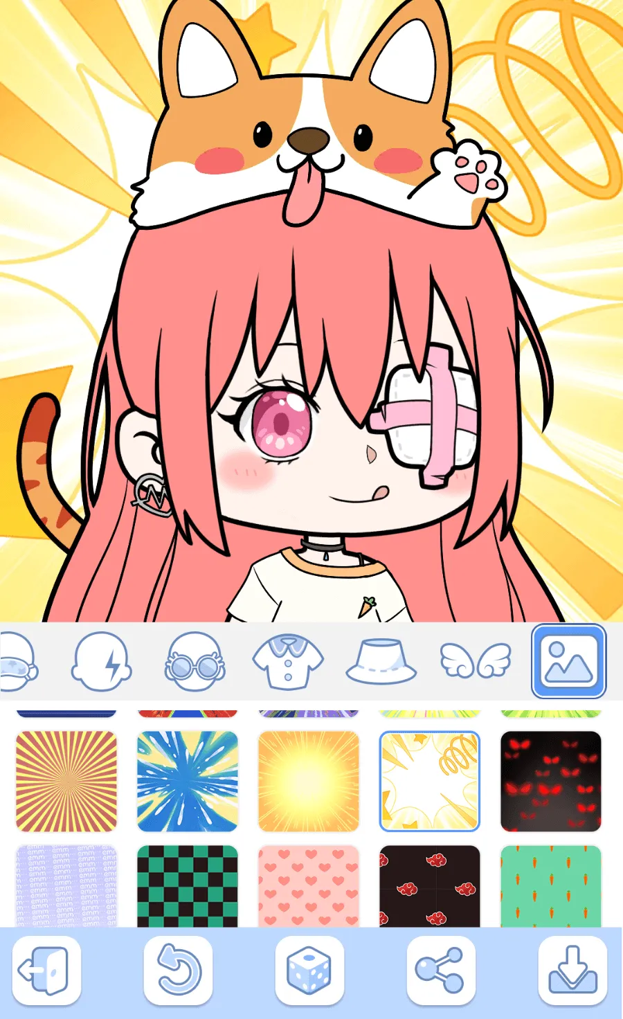 Vlinder Anime Avatar: Dress up | Indus Appstore | Screenshot