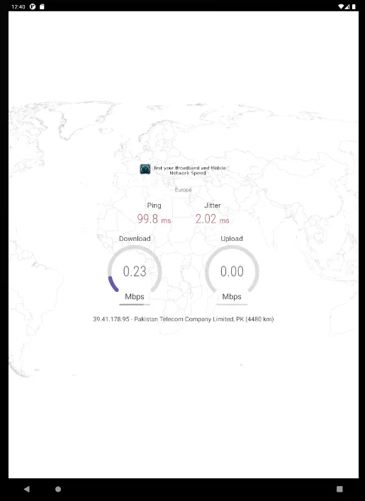 Internet Speed Test | Indus Appstore | Screenshot