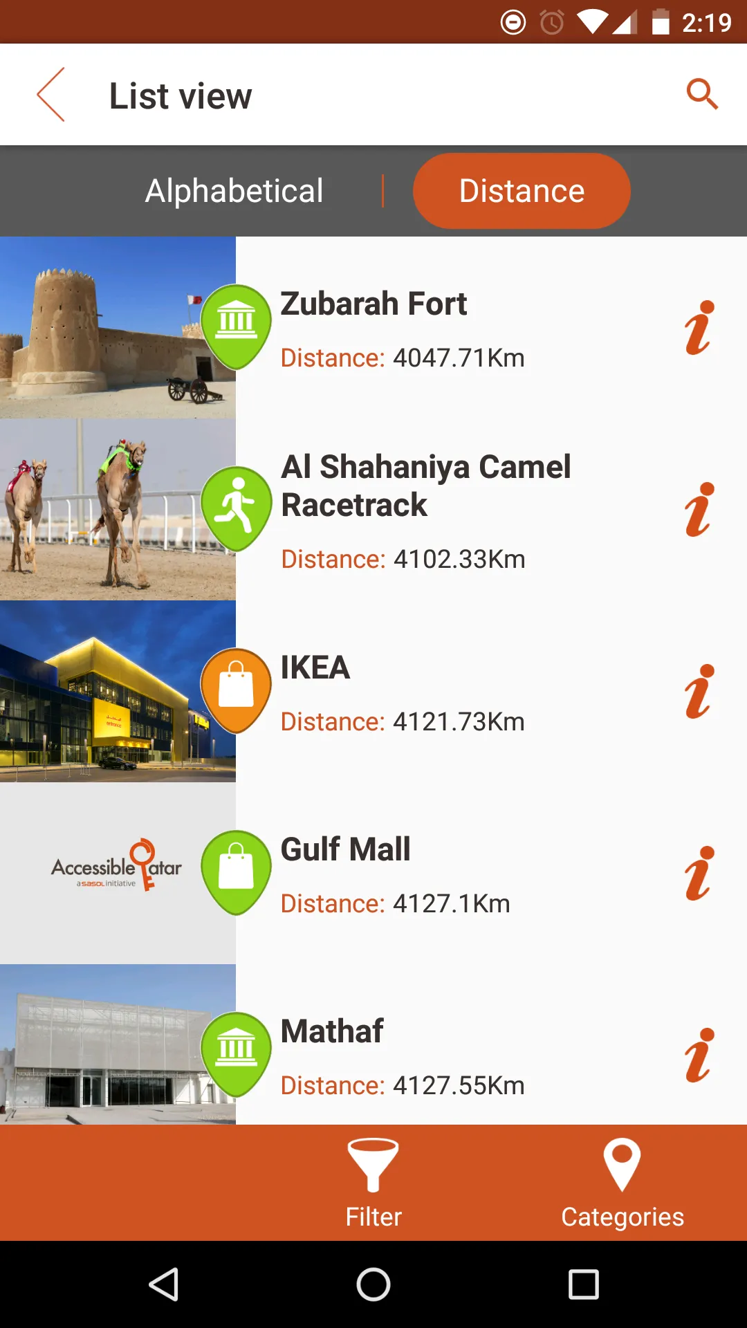 Accessible Qatar | Indus Appstore | Screenshot