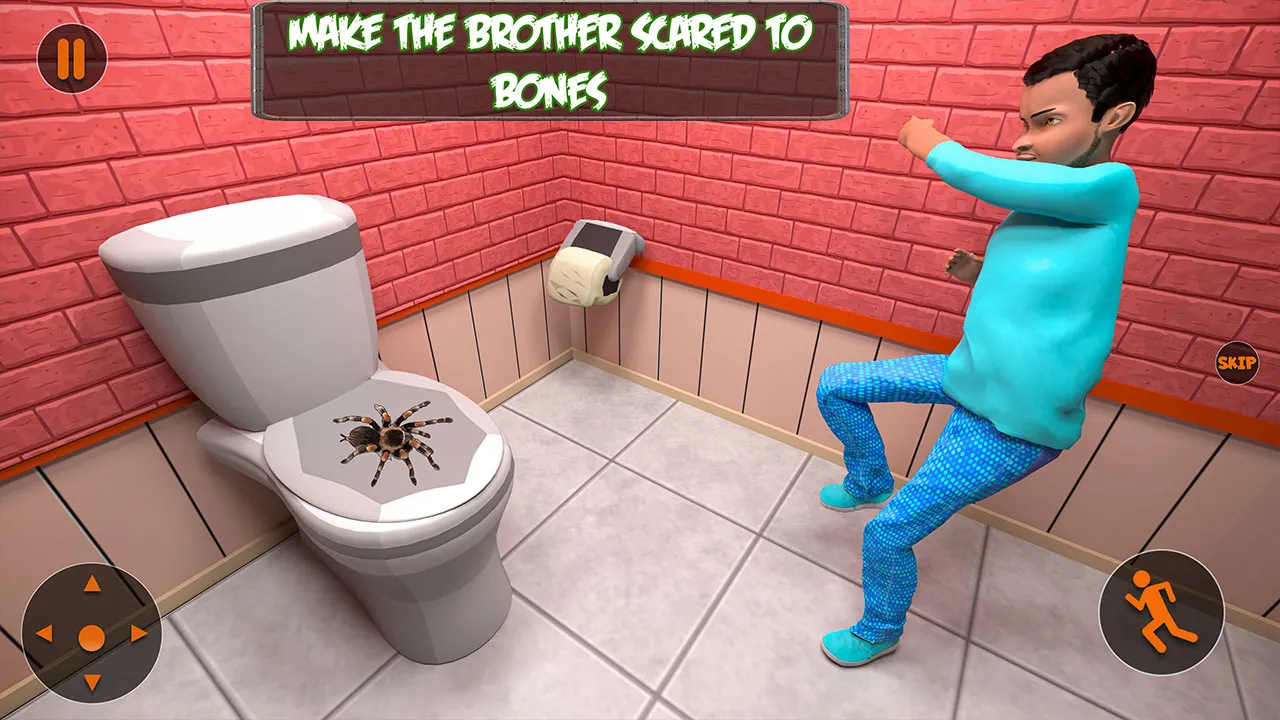 Scary Brother Master Pranks 3d | Indus Appstore | Screenshot