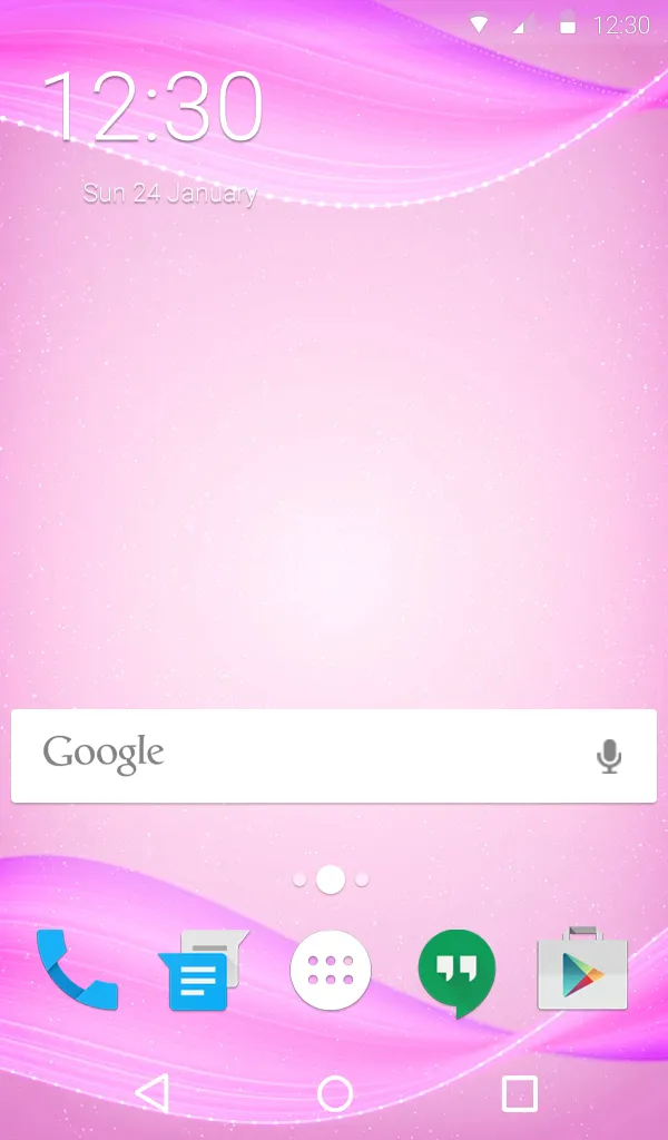 Pink Lace Animated Keyboard | Indus Appstore | Screenshot