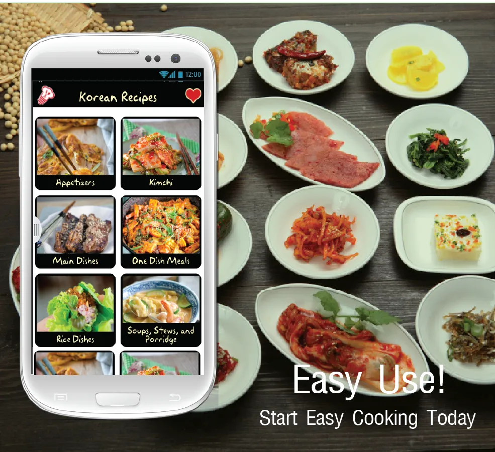 Korean Recipes | Indus Appstore | Screenshot