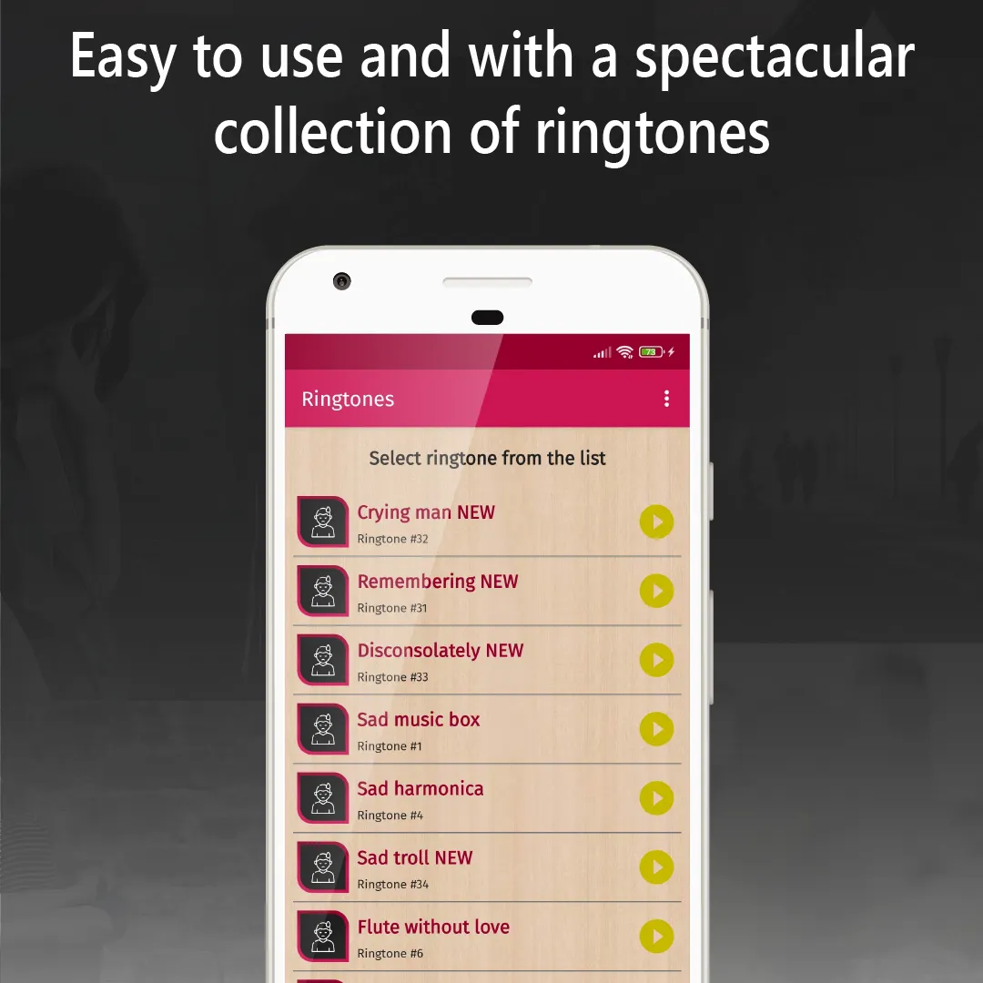 sad ringtones for phone | Indus Appstore | Screenshot