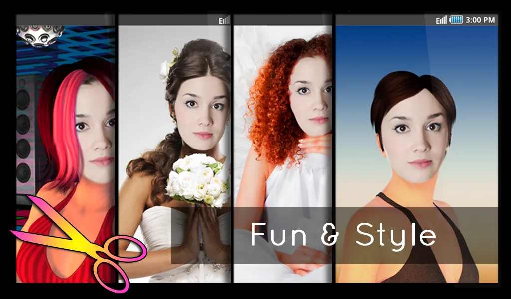 Hairstyles - Fun and Fashion | Indus Appstore | Screenshot