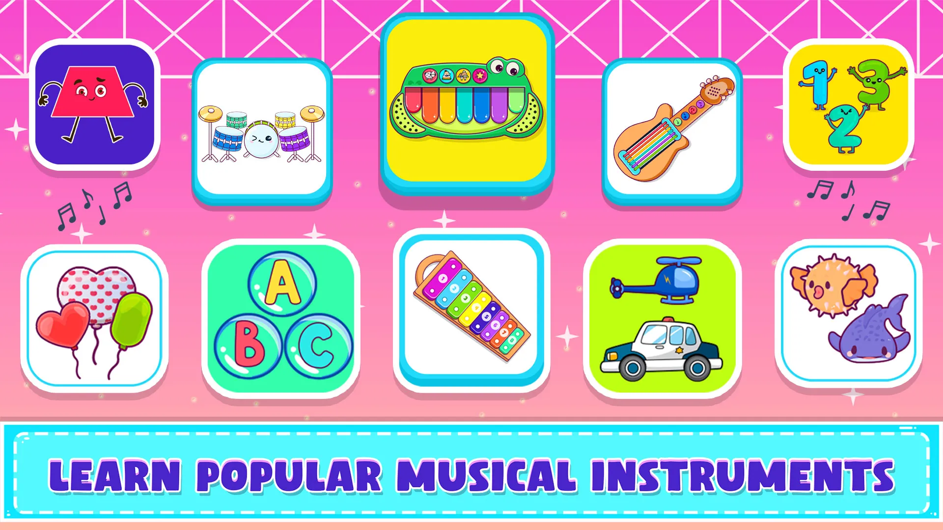 Musical Toy Piano and Songs | Indus Appstore | Screenshot