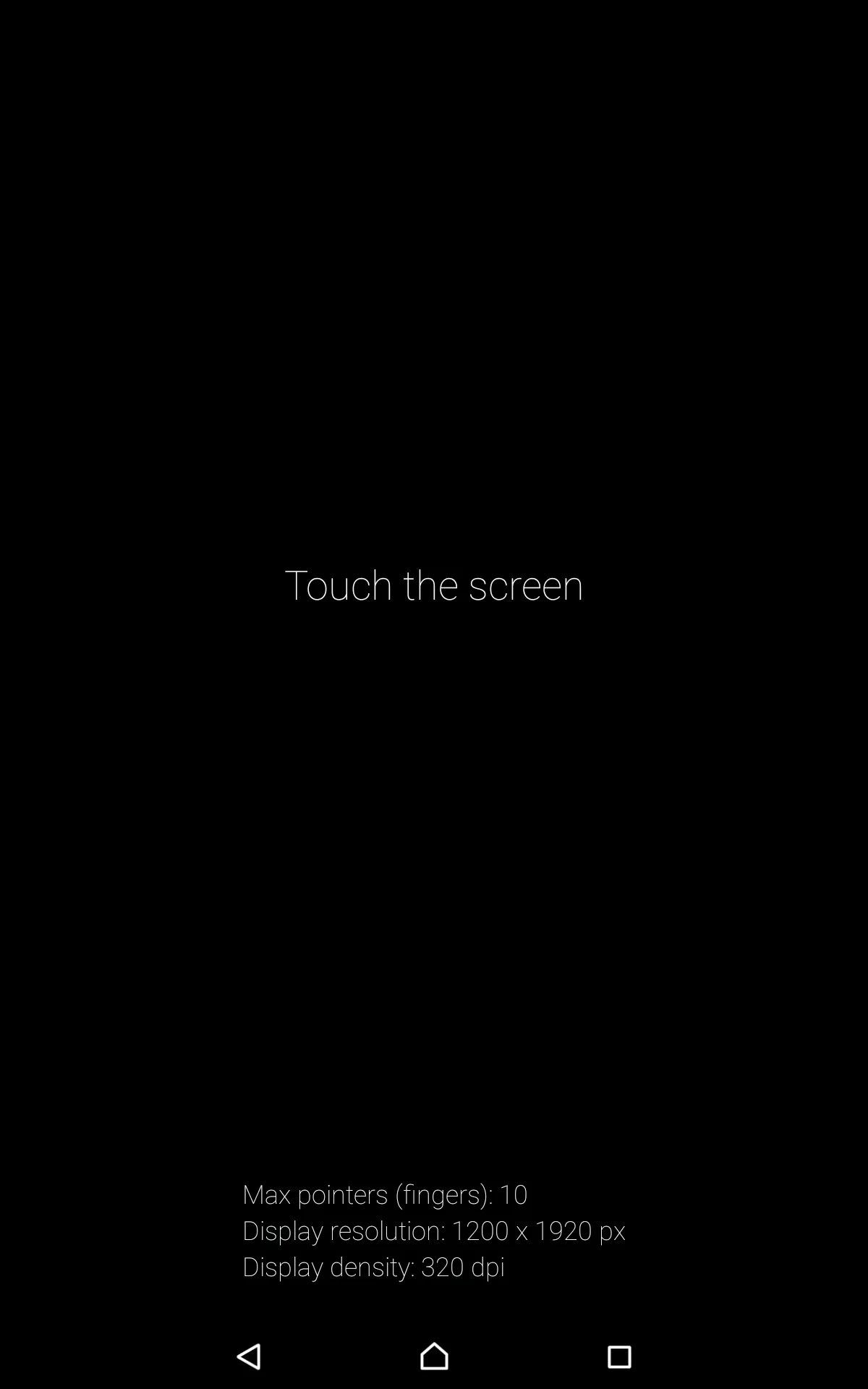 MultiTouch Test | Indus Appstore | Screenshot