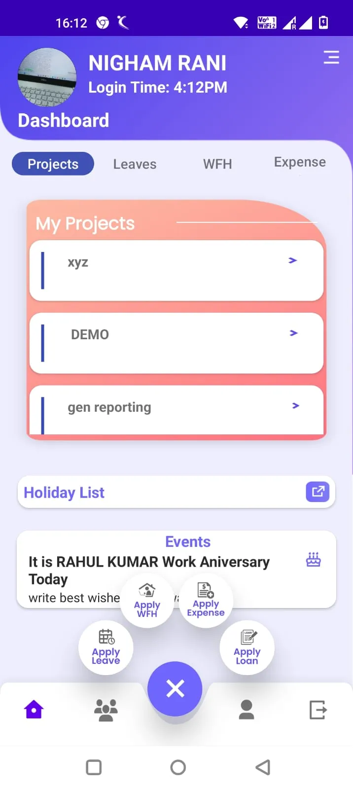 Gen Reporting | Indus Appstore | Screenshot