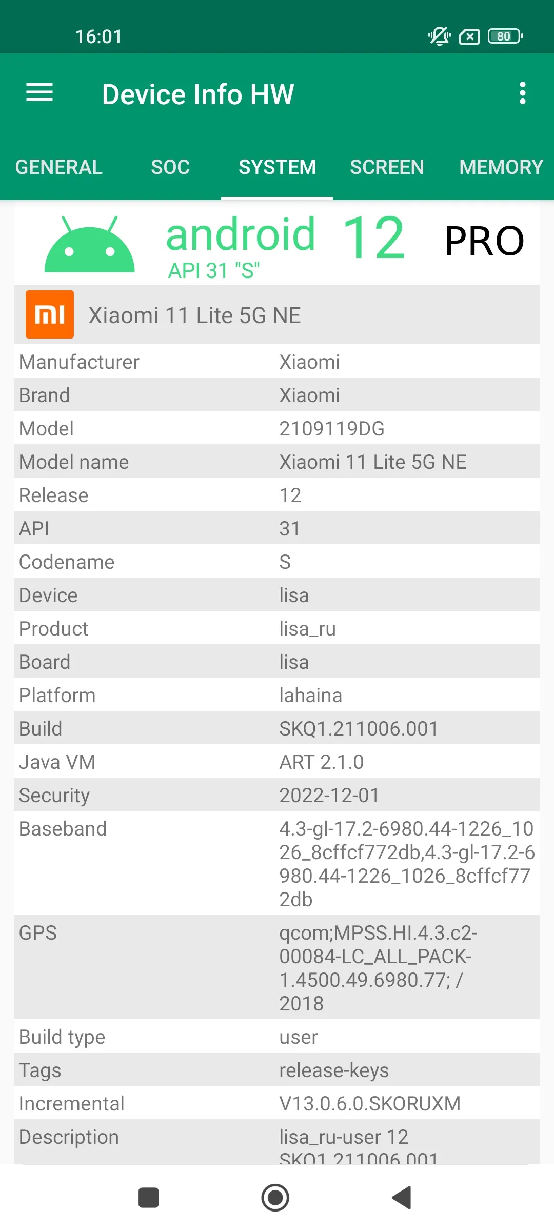Device Info HW | Indus Appstore | Screenshot