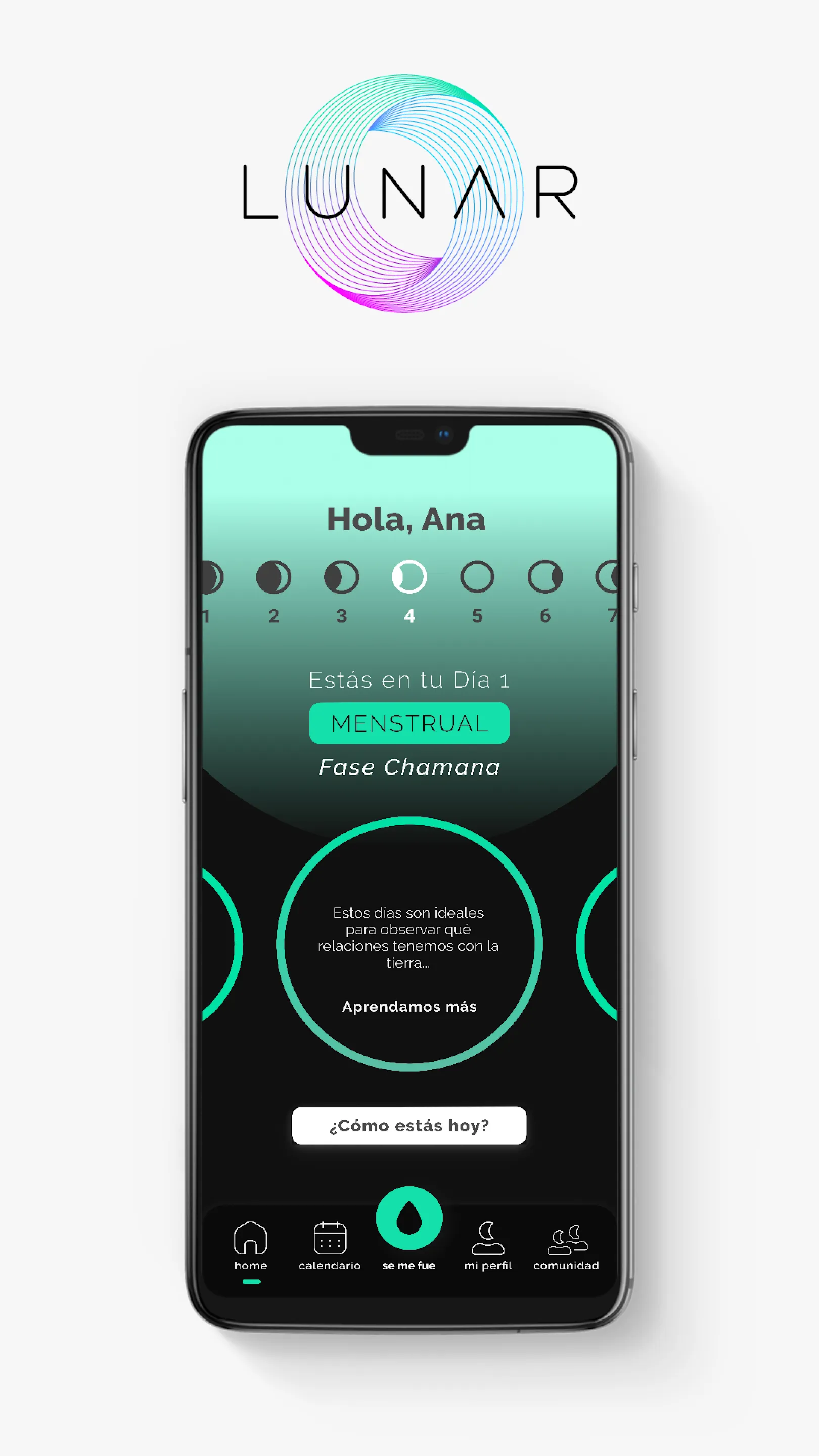 LUNAR APP ama tu ritmo | Indus Appstore | Screenshot