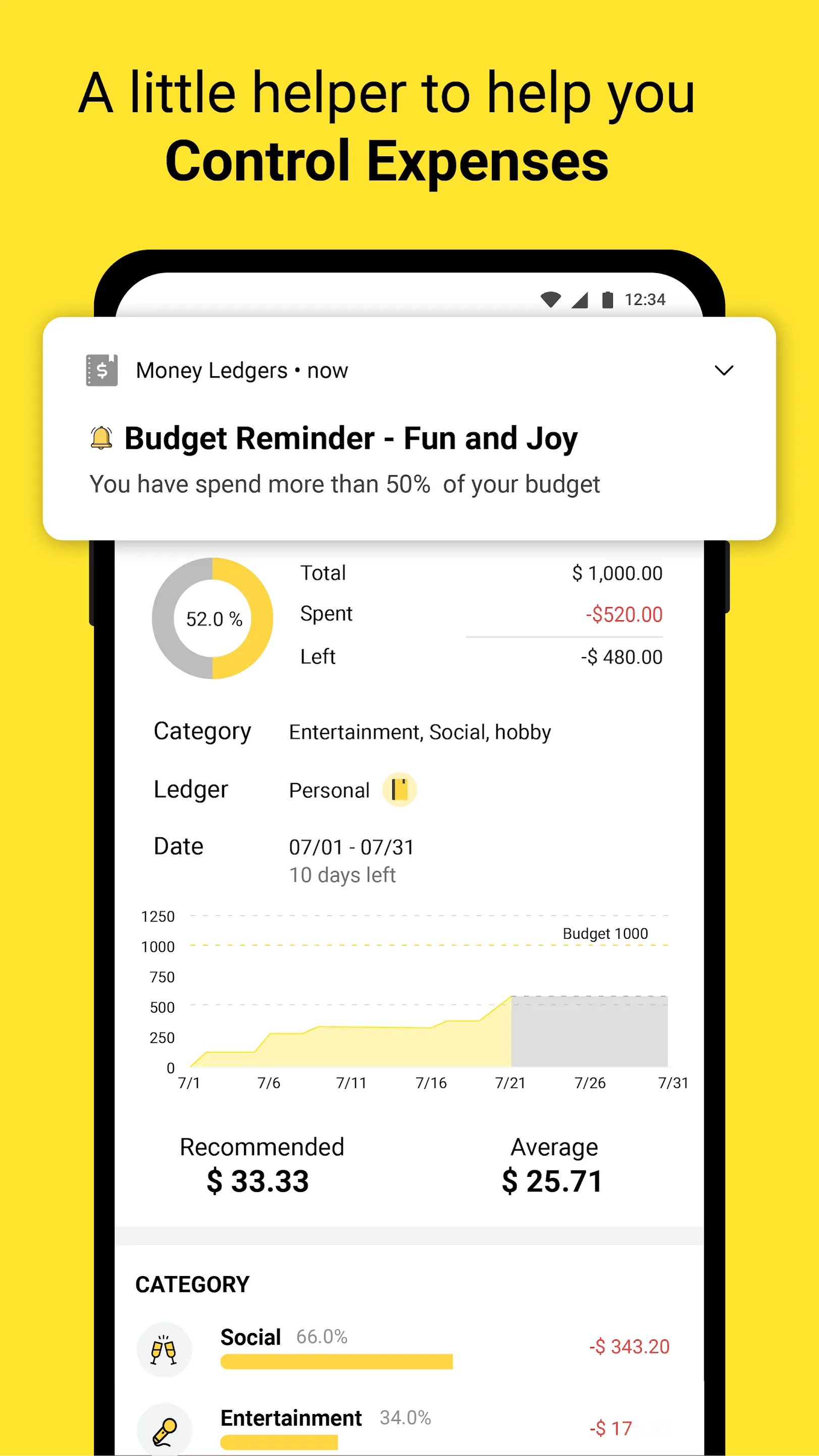 Money Ledgers : Budgeting App | Indus Appstore | Screenshot