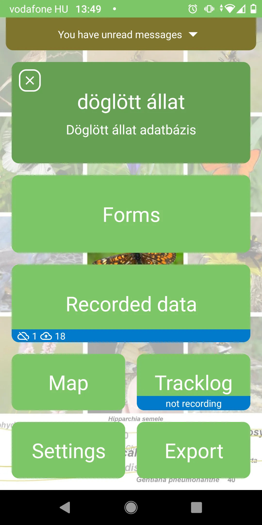 OpenBioMaps data forms | Indus Appstore | Screenshot