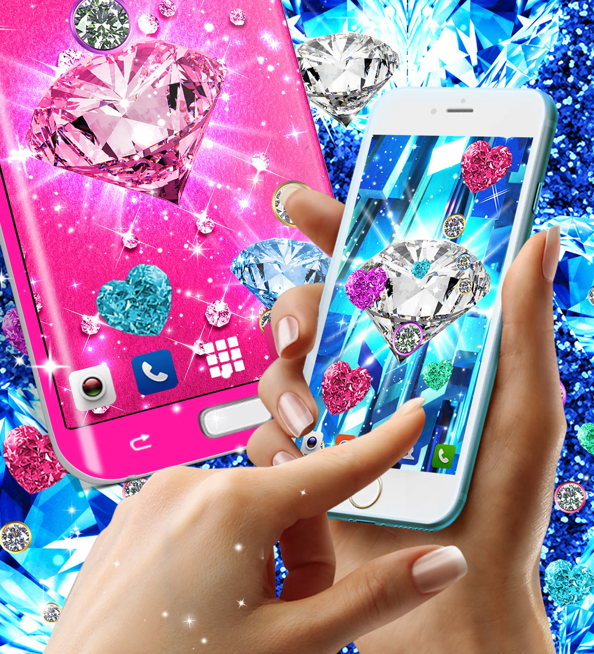 Diamond live wallpaper | Indus Appstore | Screenshot