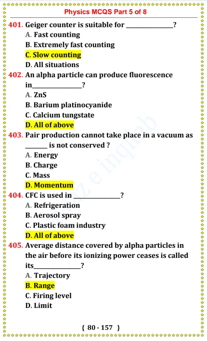 Physics MCQs offline | Indus Appstore | Screenshot