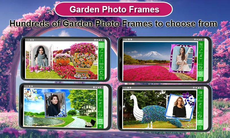 Garden Photo Frames & Editor | Indus Appstore | Screenshot